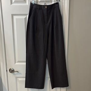 OAK + FORT Dark Gray Trousers